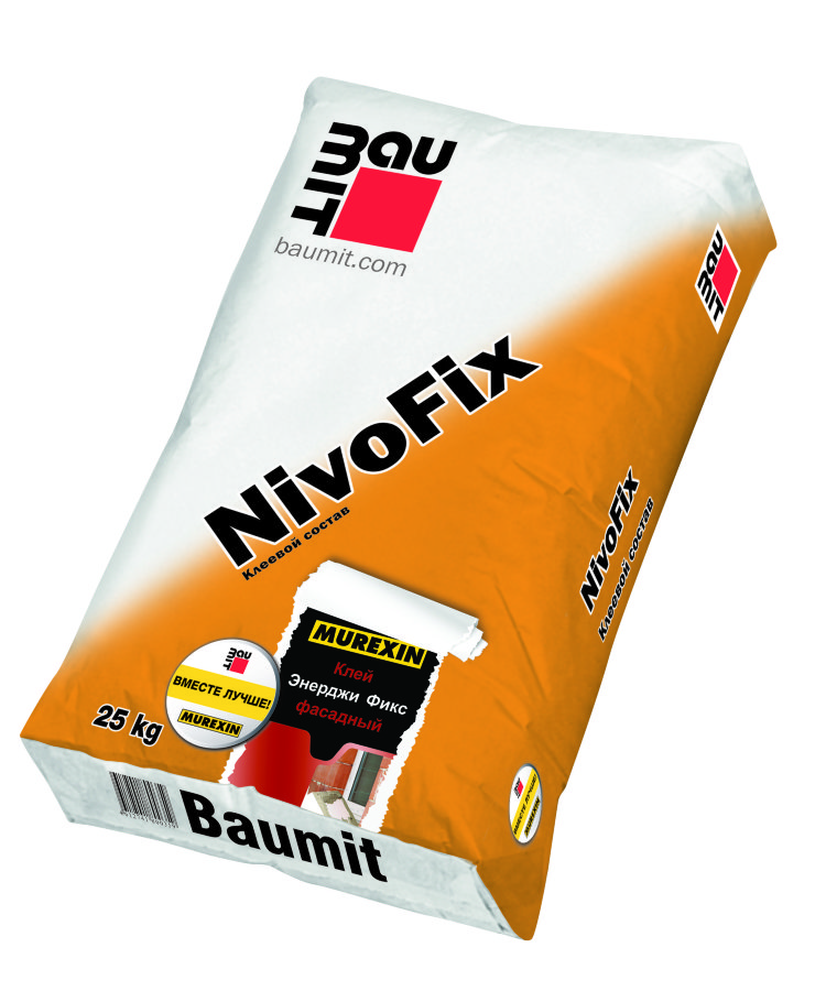 Baumit NivoFix. Клей для минеральной ваты и пенополистирола. фото