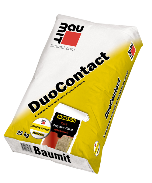 Baumit DuoContact. Клей для минеральной ваты и пенополистерола. фото